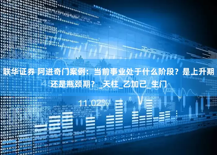 联华证券 阿进奇门案例：当前事业处于什么阶段？是上升期还是瓶颈期？_天柱_乙加己_生门
